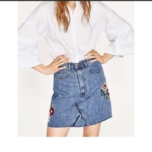 Zara Denim Skirt